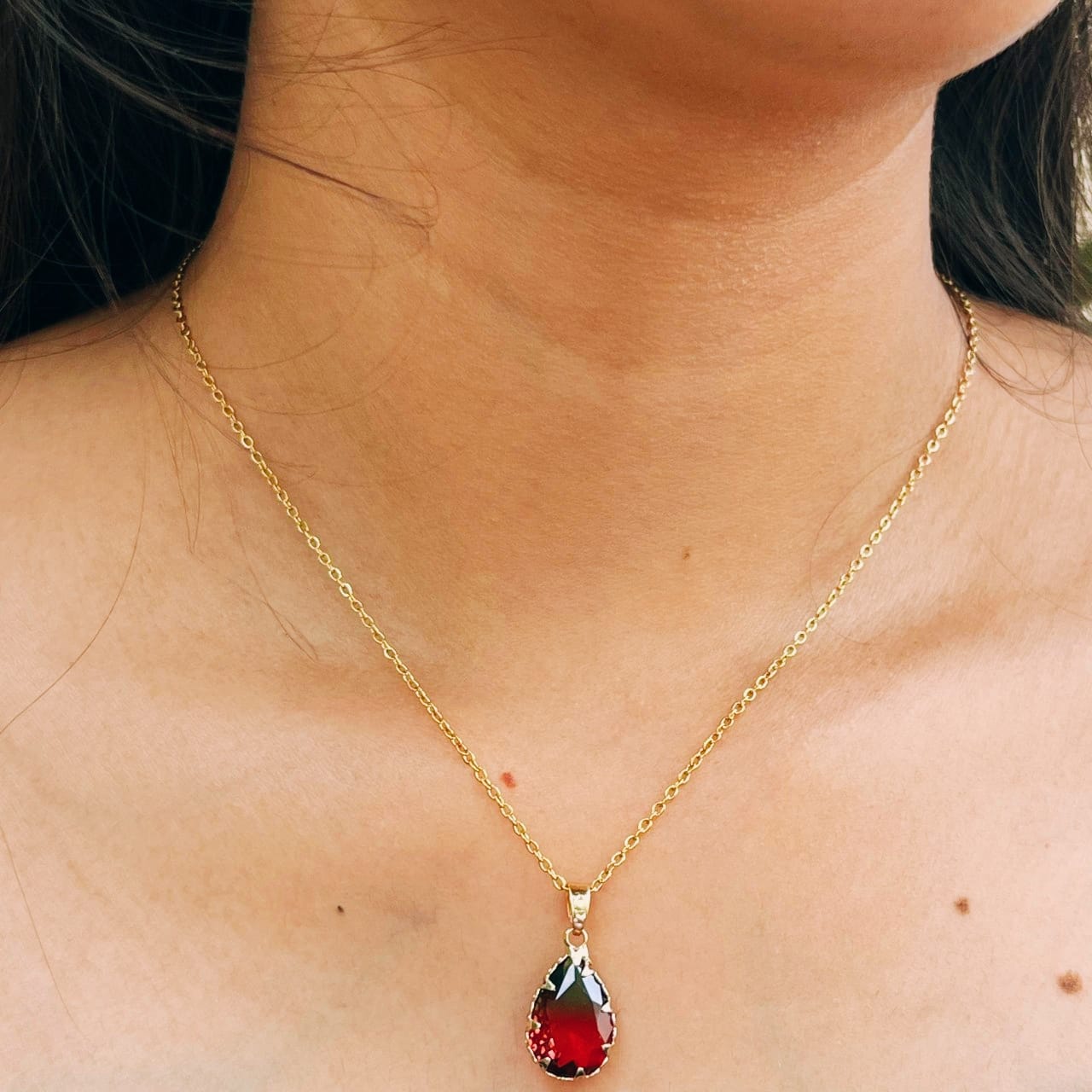 Aura Drop Necklace