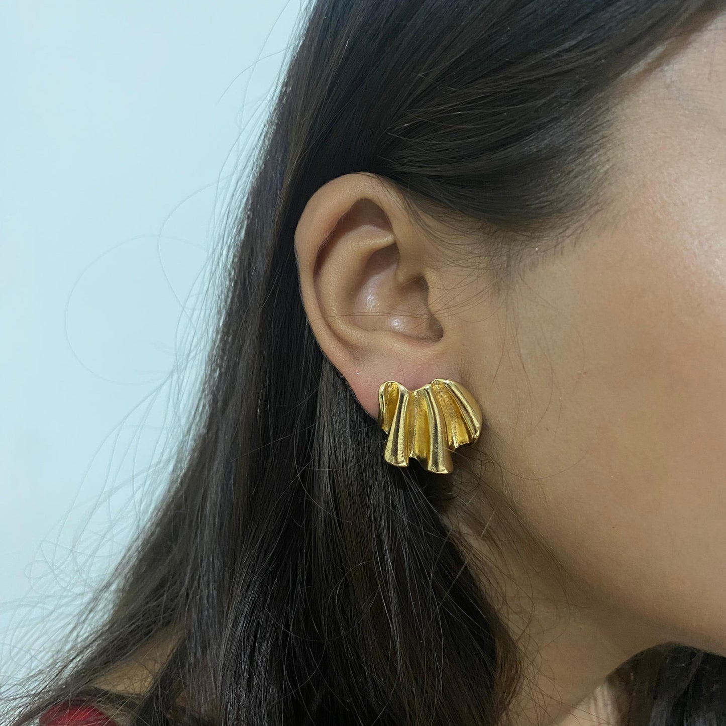 Golden Pleat Studs
