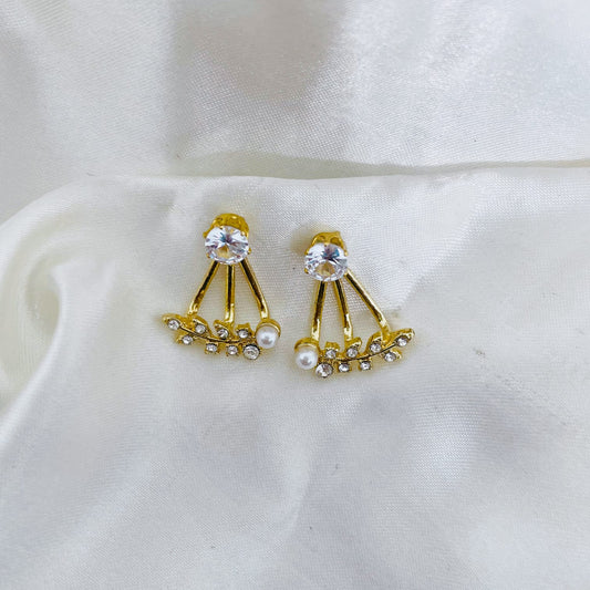 Radiant Fan Bloom Earrings