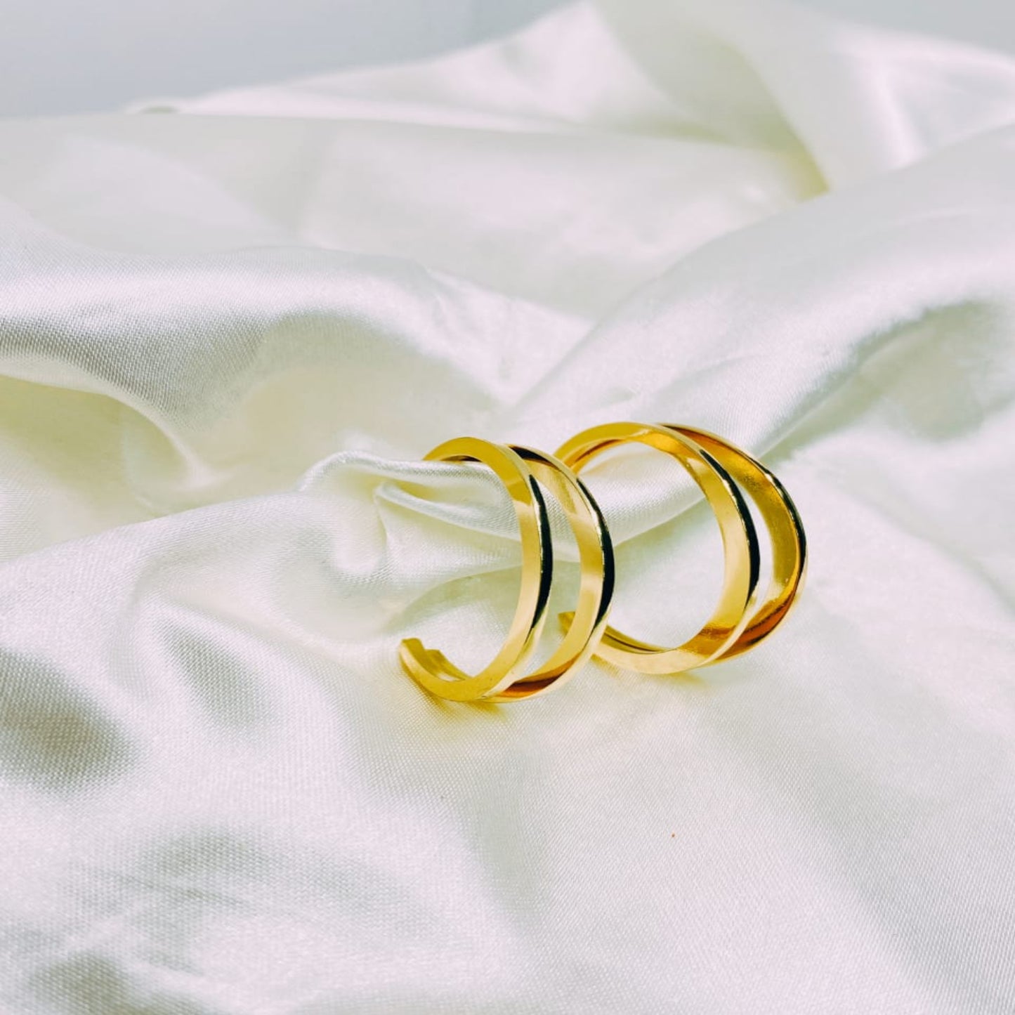 Double Luxe Hoops