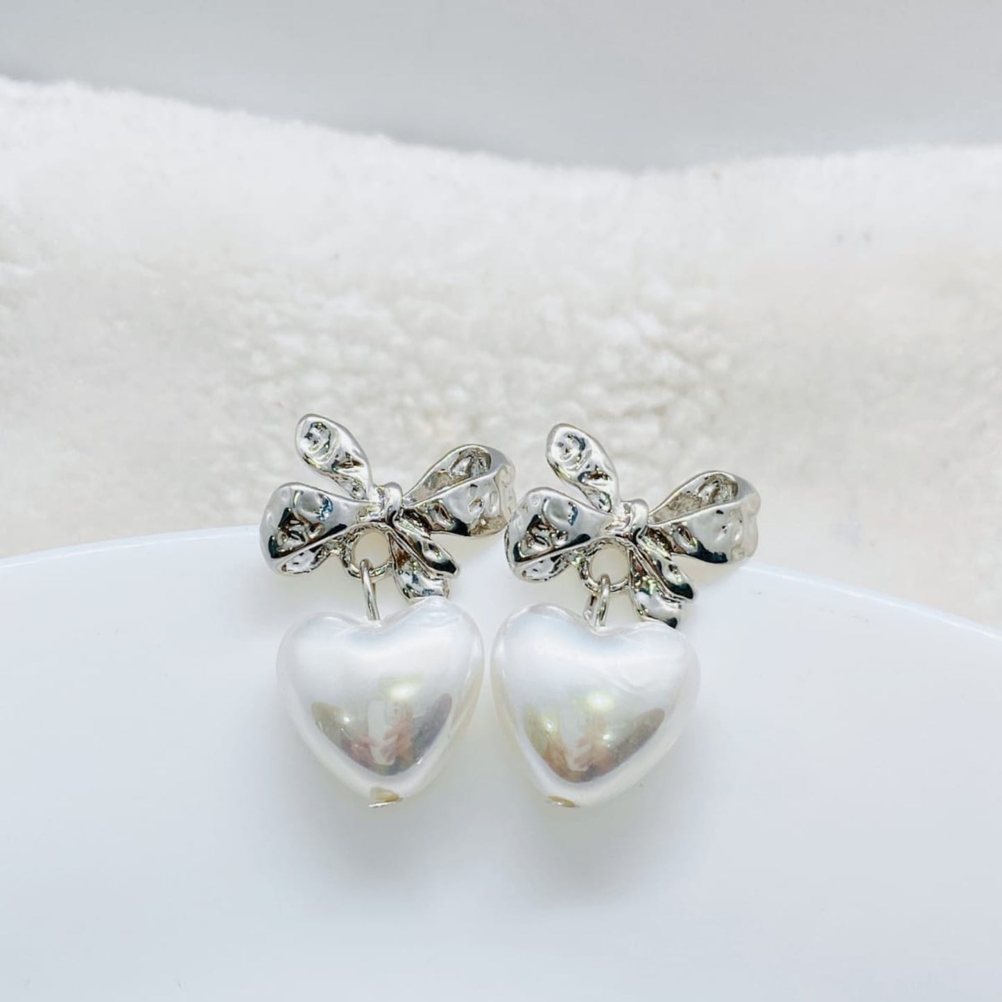 Crystal Bloom Heart Drops