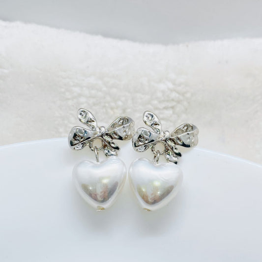 Crystal Bloom Heart Drops